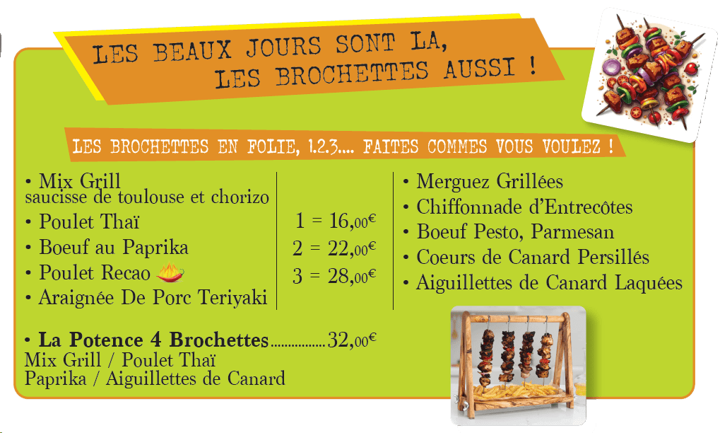Brochettes ASADOR
